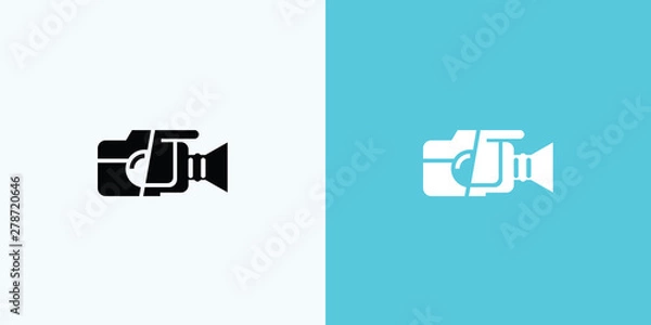 Obraz Photo Video vector logo