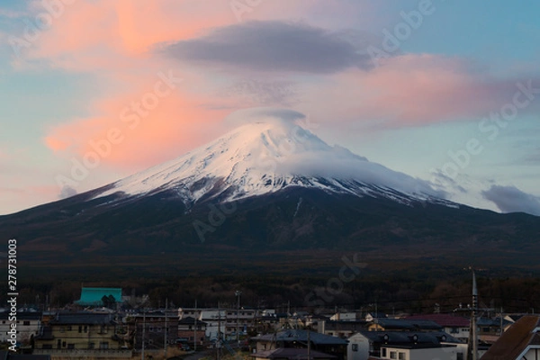 Fototapeta Mountain Fuji in Japan.