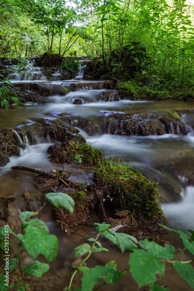 Obraz Todsfeldtal – Wasserfall, Fluss