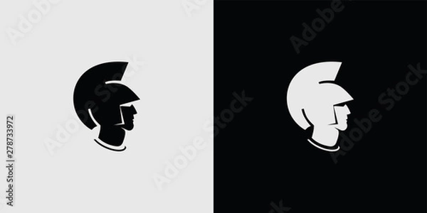 Obraz Sparta head logo