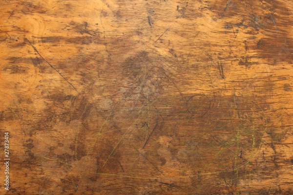 Fototapeta Wooden Desk Texture Close Up
