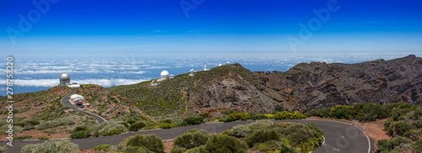 Obraz Roque de los Muchachos Observatorien - auf La Palma