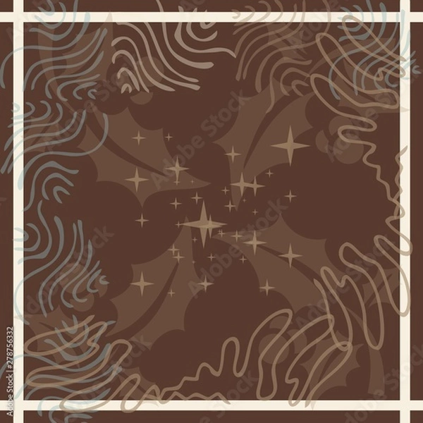 Obraz abstract background with ornament