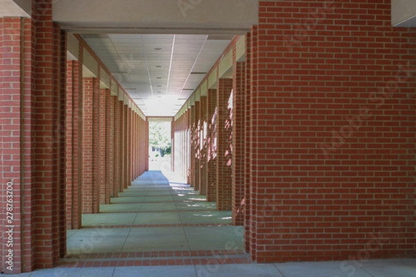 Fototapeta Hallowed Brick Halls