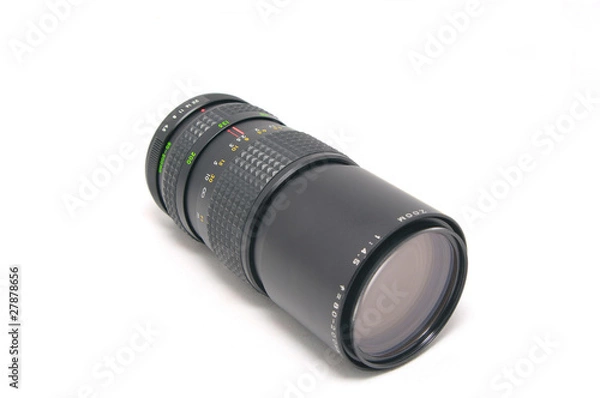 Obraz obiektyw aparatu