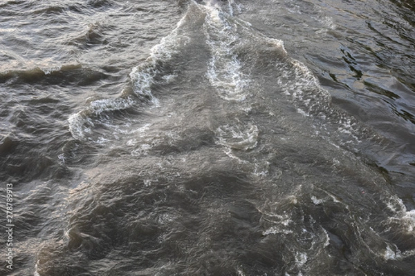 Fototapeta water and waves