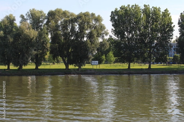 Obraz Rheinwiesen Biebrich