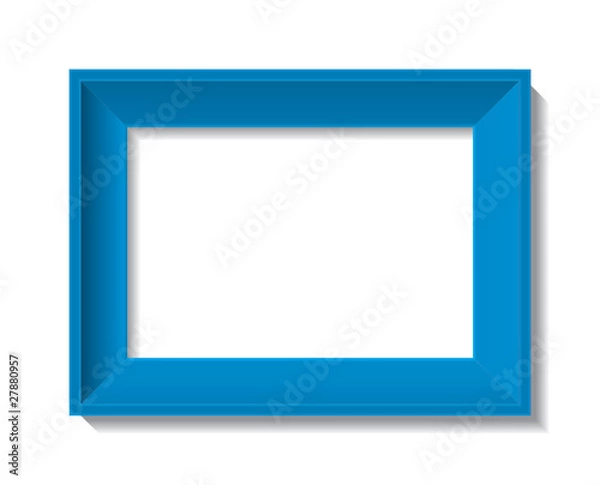 Fototapeta empty photo frame - vector