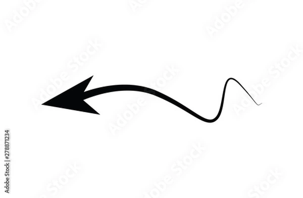 Fototapeta Abstract sperm icon, sperm icon and sperm vector that runs towards the egg. On a white background, competition concept