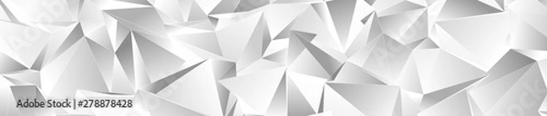 Fototapeta Abstract Low-Poly background. triangulated texture. Design 3d. Polygonal geometrical pattern. Triangular modern style