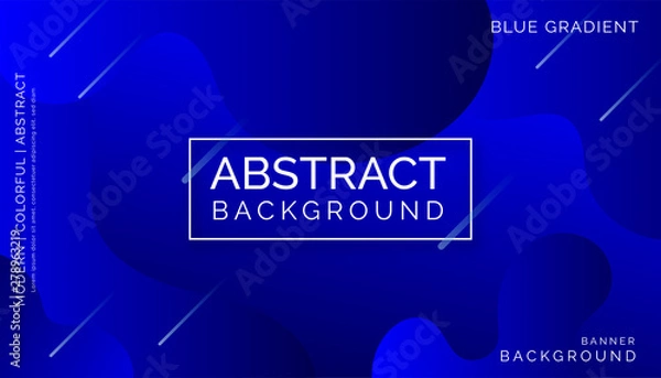 Fototapeta Blue Abstract Backgrounds, Modern Colorful Backgrounds, Dynamic Abstract Backgrounds
