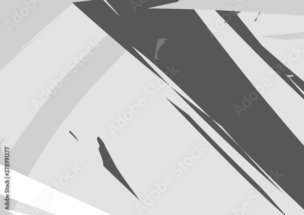 Fototapeta Black and white abstract background. geometric shapes. Poster.