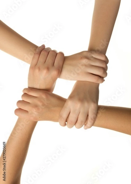 Fototapeta Holding Hands