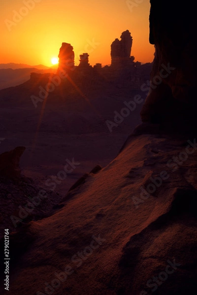 Obraz Sunset in the mountains