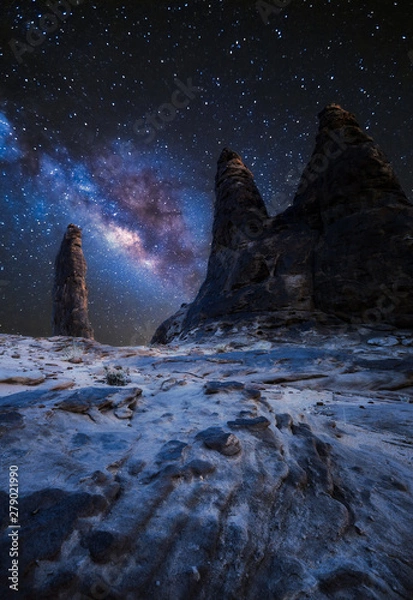 Obraz landscape in the space