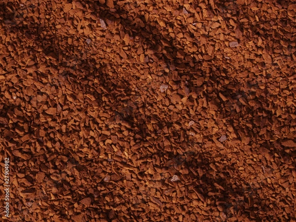 Obraz processed coffee granules