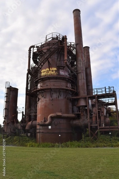 Obraz old factory