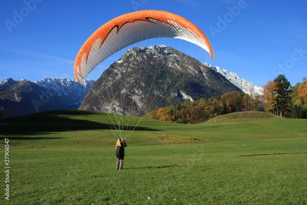 Fototapeta Gleitschirm