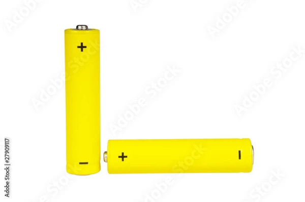 Fototapeta Two batteries