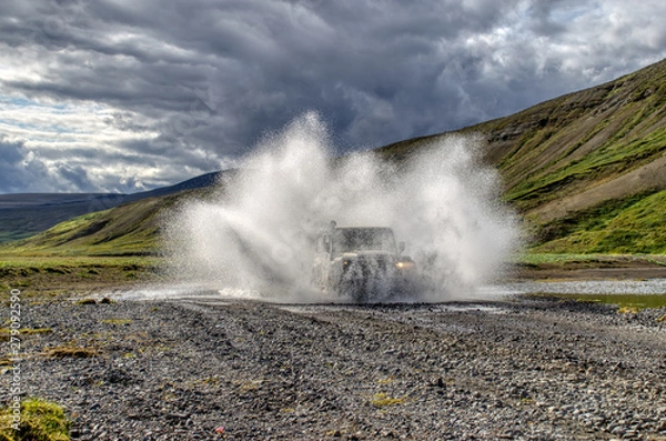 Obraz Iceland - Defender - 4x4