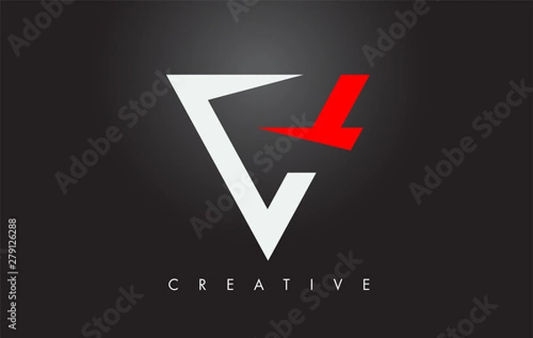 Fototapeta V Letter Monogram Design Logo. Letter V Icon Logo with Modern Monogram