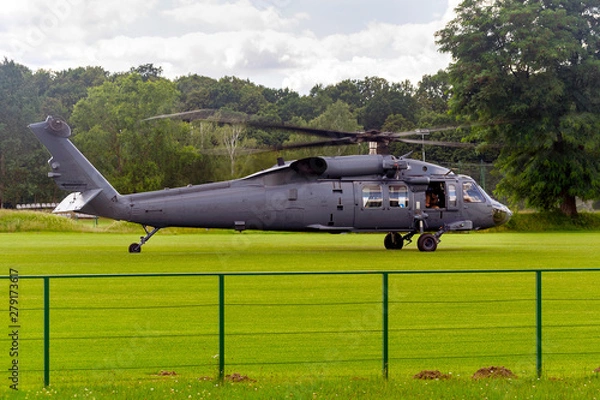 Obraz S-70i Black Hawk helicopter.