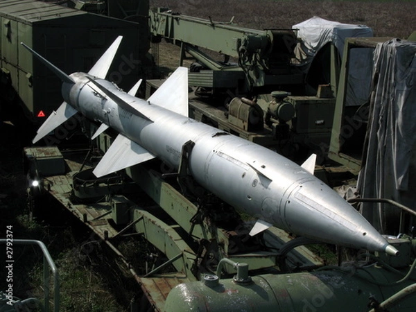 Fototapeta aircraft missile