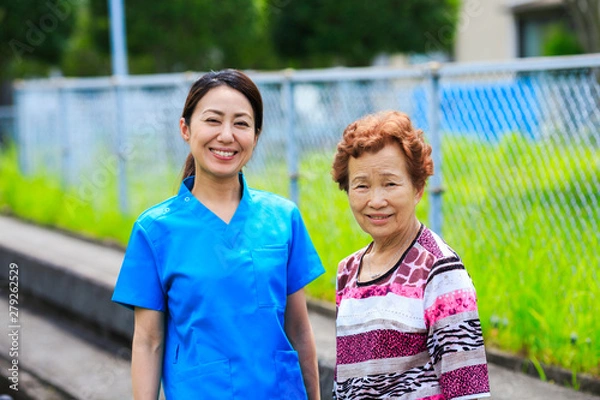 Fototapeta 医療・介護・女性