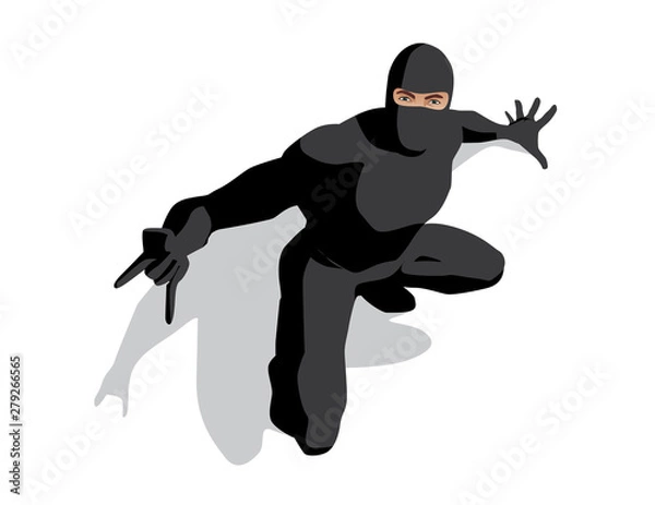 Fototapeta ninja
