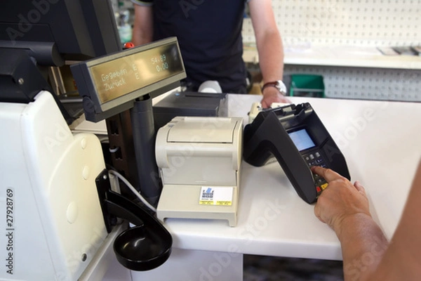 Obraz Electronic payment