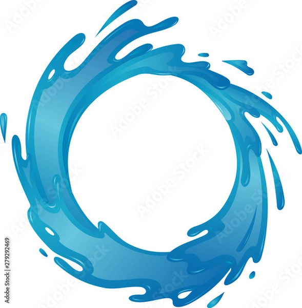 Obraz Water Motion Circle