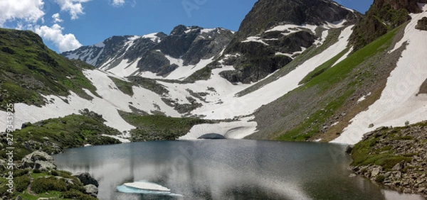 Obraz the Caucasus mountains Arkhyz in Sunny day
