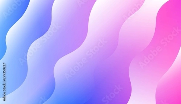 Fototapeta Modern Background With Dynamic Effect. For Elegant Pattern Cover Book. Vector Illustration with Color Gradient.