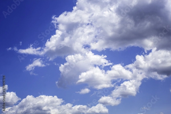 Fototapeta Blue Sky With White Clouds