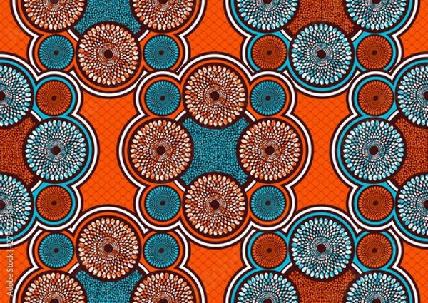 Obraz afrykańska moda wzór, plik ilustracji wektorowych.