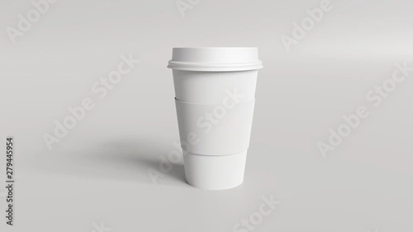 Obraz Coffee Cup mockup 3d render
