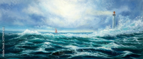 Obraz Latarnia morska