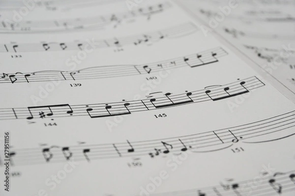 Fototapeta 楽譜