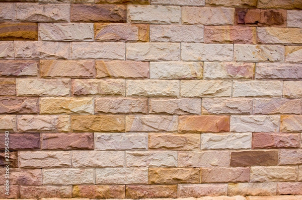Obraz brick wall background old texture vintage bricks