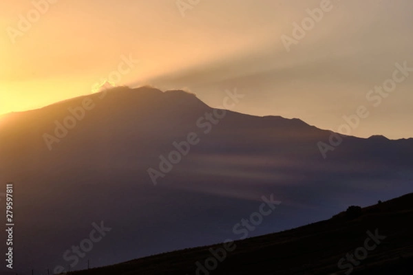 Obraz sunset in venice