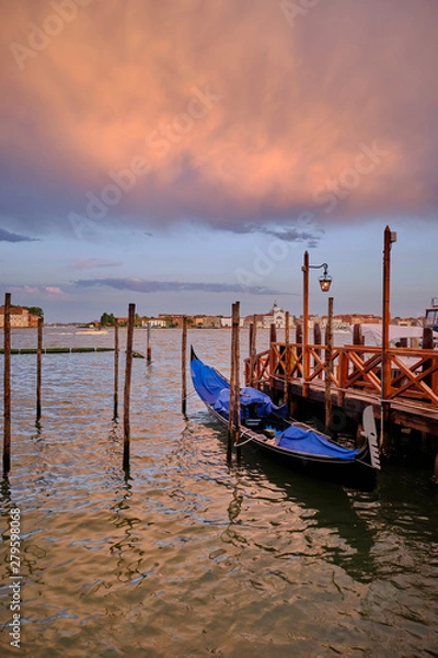 Obraz gondolas in venice