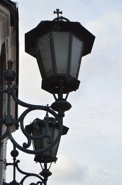 Obraz old street lamp