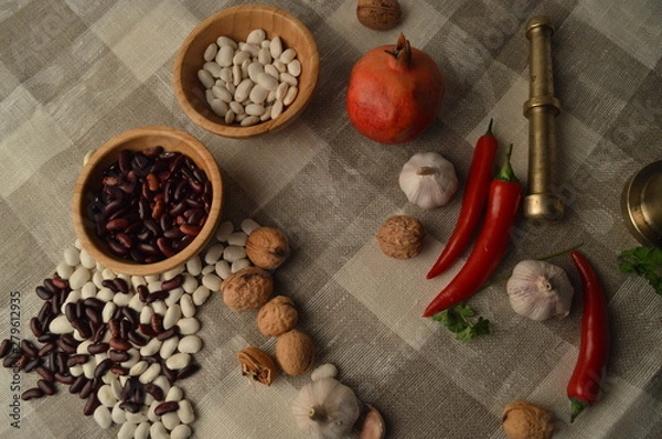 Obraz spices and herbs