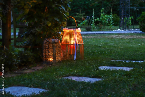Obraz stimmung im garten