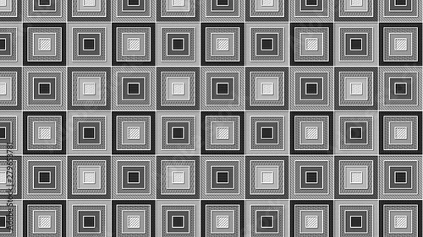 Fototapeta abstract background with squares