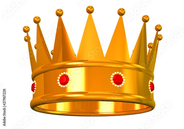 Obraz Golden king's/queen's crown