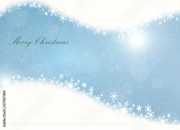 Obraz christmas background