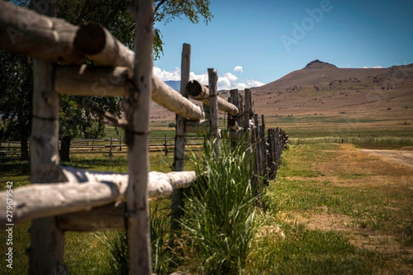 Fototapeta Ranch in Utah