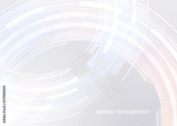 Fototapeta modern abstract background. Stylish round elements for your design. abstract graphic design