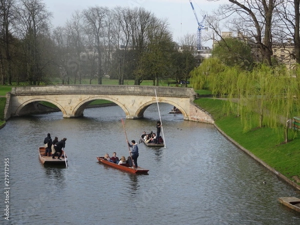 Obraz Góndolas sobre el canal 